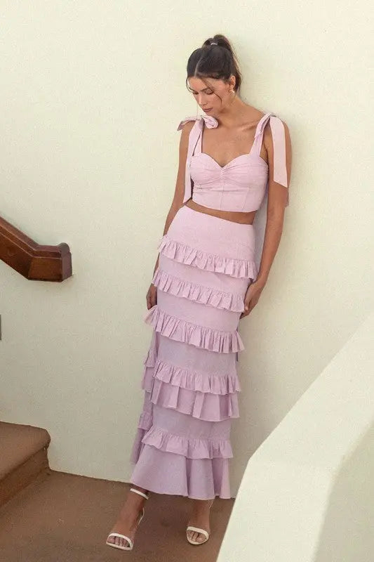 chinese dress ladies Buy Heart of Paradise 2 Piece Maxi Skirt Set