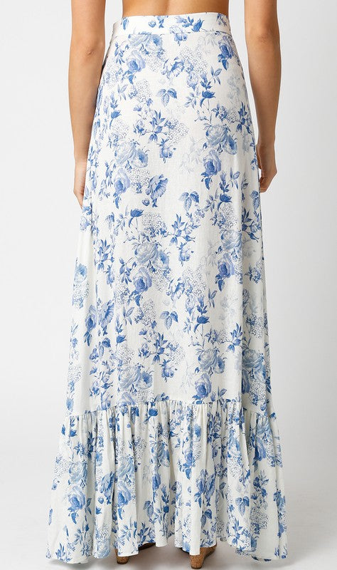 BREEZY DAY FLORAL MAXI SKIRT
