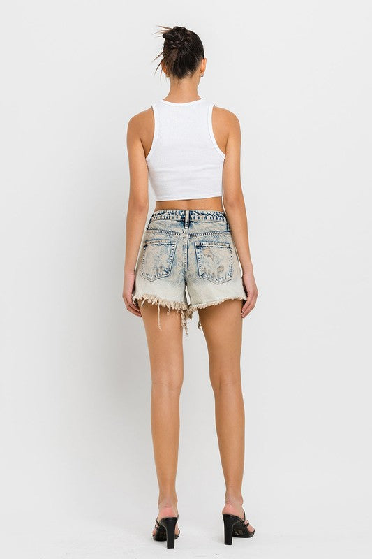 THE POPPY DISTRESSED SHORTS
