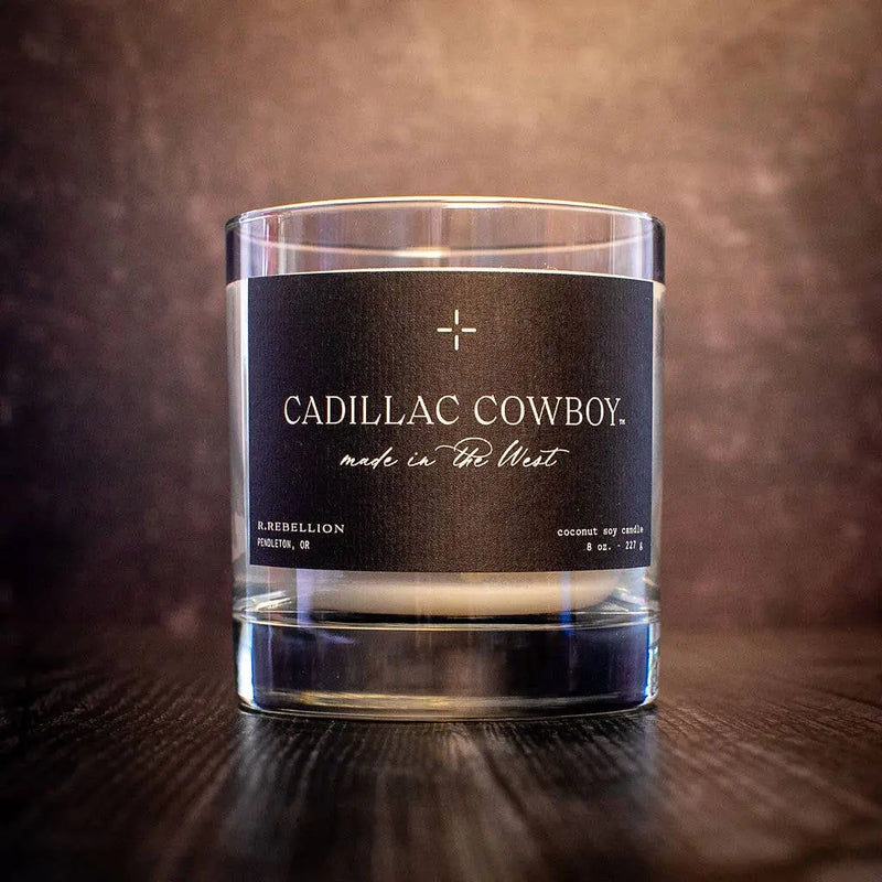 Cadillac Cowboy Candle 8 oz. R. Rebellion