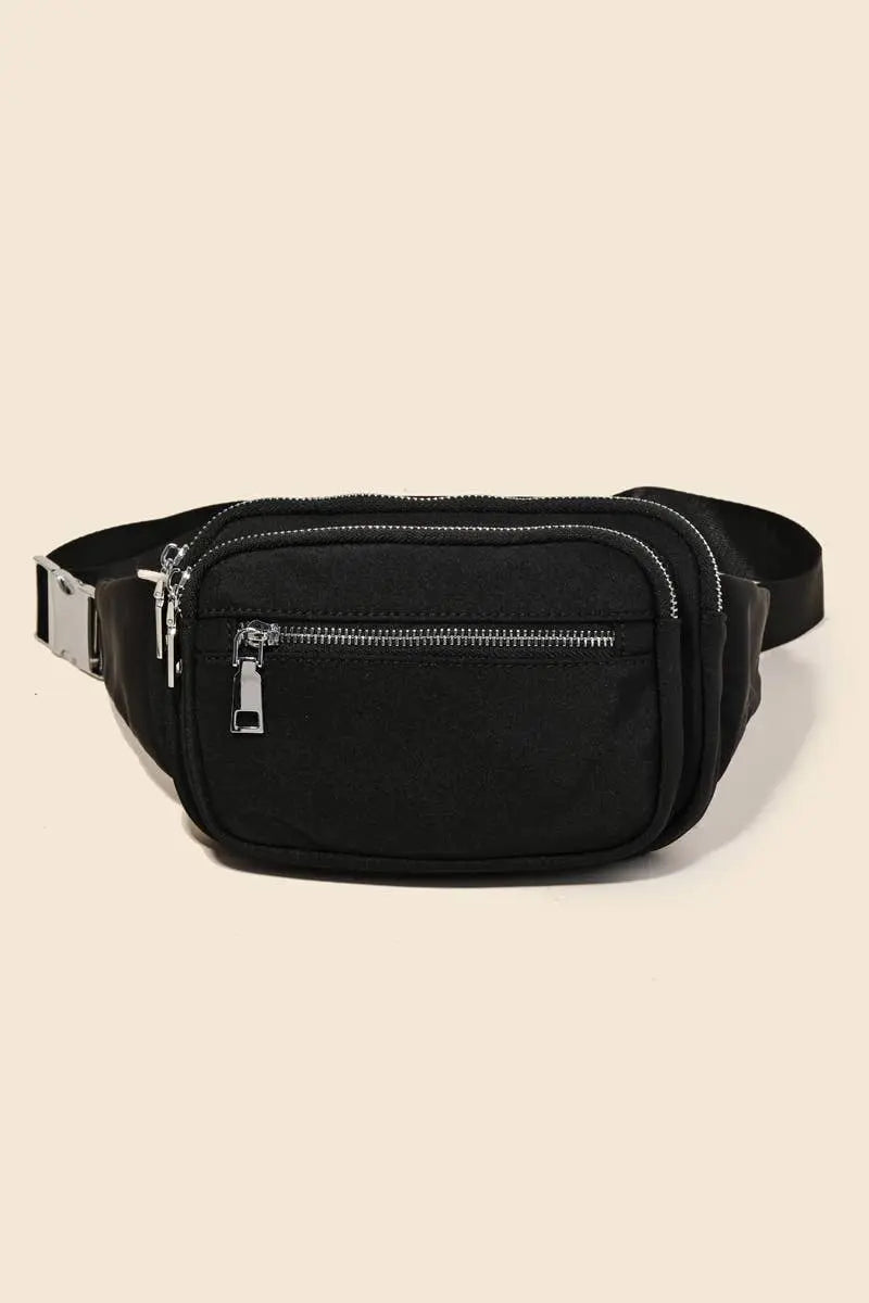 Copy of EVERYWHERE FANNY PACK-BLACK Uncommon Reign