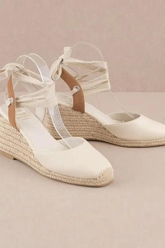 THE STACEY LACE UP ESPADRILLES