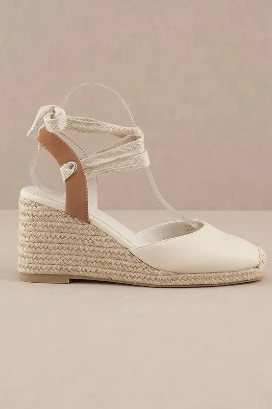 THE STACEY LACE UP ESPADRILLES