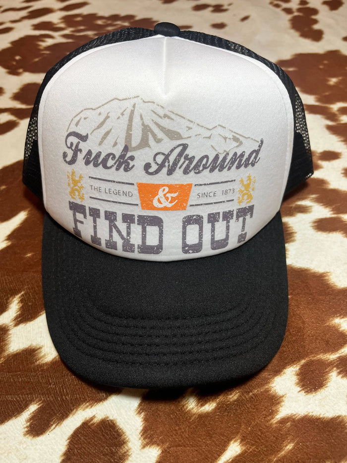 FAFO Trucker Hat aliso949clothing
