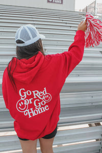 Go Red or Go Home Hoodie 402threads