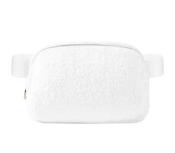 KEEP ME WARM FANNY PACK - WHITE Uncommon Reign