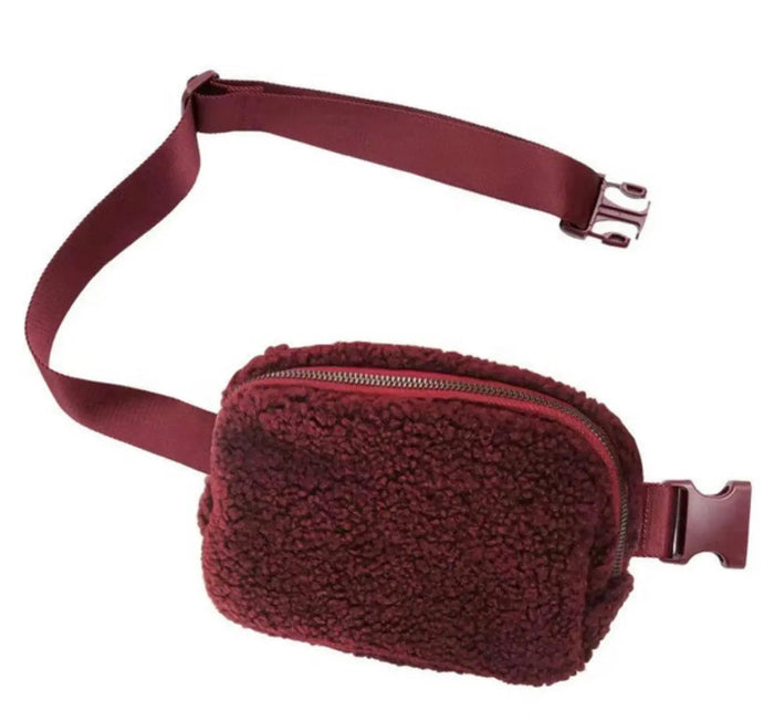 KEEP ME WARM FANNY PACK - WINE Uncommon Reign