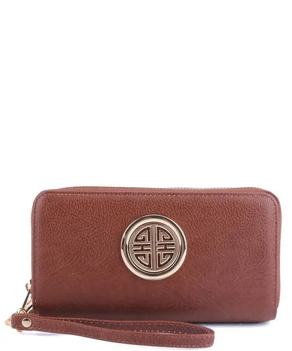 LET ME TELL YOU WRISTLET- BROWN Uncommon Reign