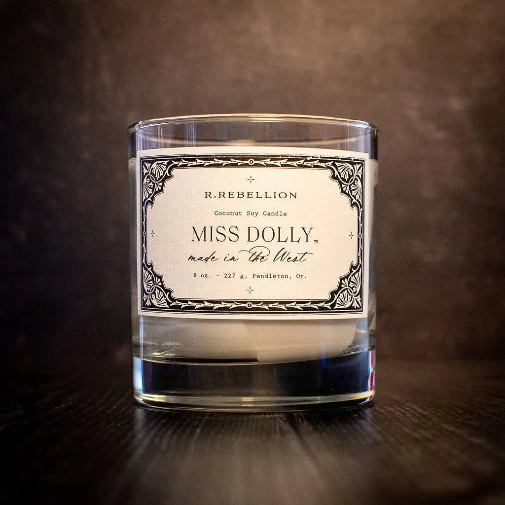 Miss Dolly Candle 8 oz. R. Rebellion