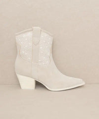 THE PEARL STUDDED WESTERN BOOTIE