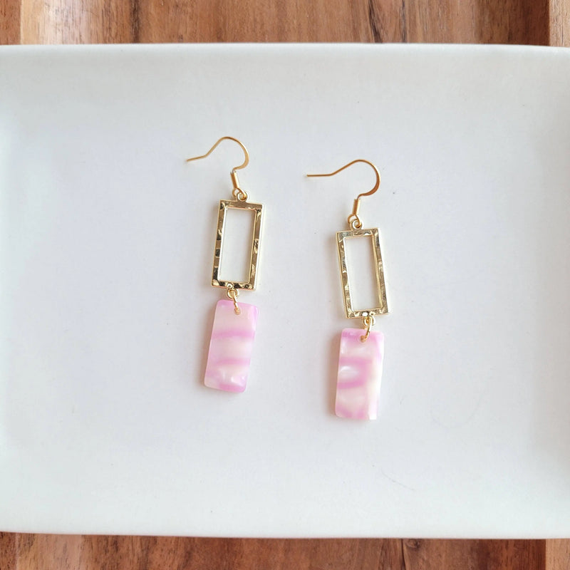 Raya Earrings - Bubblegum Pink Spiffy & Splendid