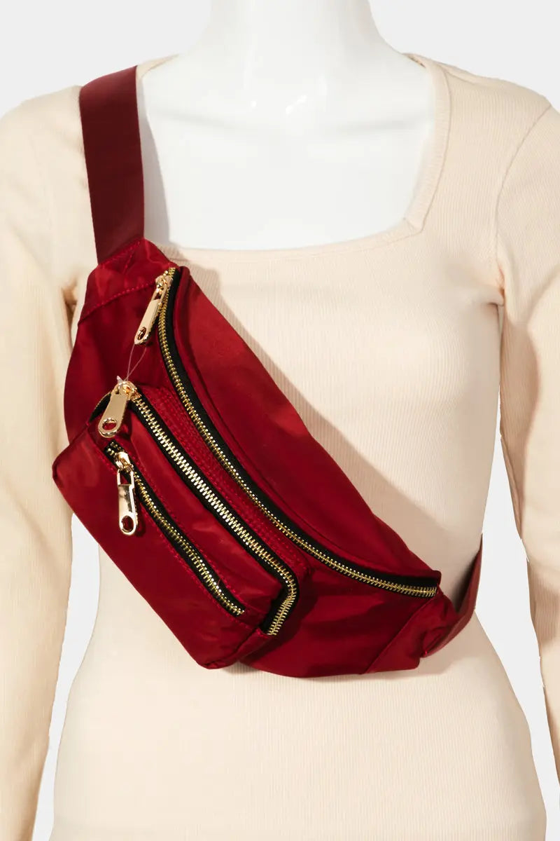 TAKE A HIKE FANNY PACK-RED Uncommon Reign