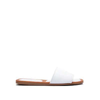 THE DAVEY SANDALS- WHITE UNCOMMON REIGN