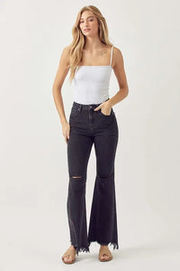 THE GINA HIGH RISE FLARE JEANS Uncommon Reign