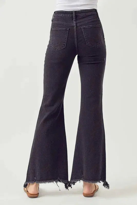 THE GINA HIGH RISE FLARE JEANS Uncommon Reign