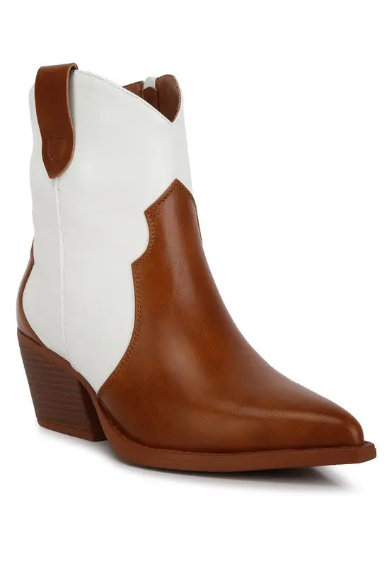 THE SADDLE BOOTIE 