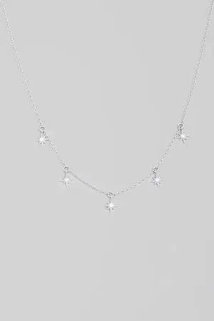 DAINTY STAR NECKLACE- SILVER Uncommon Reign