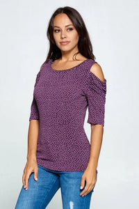 DO YOUR BEST POLKA DOT TOP Uncommon Reign