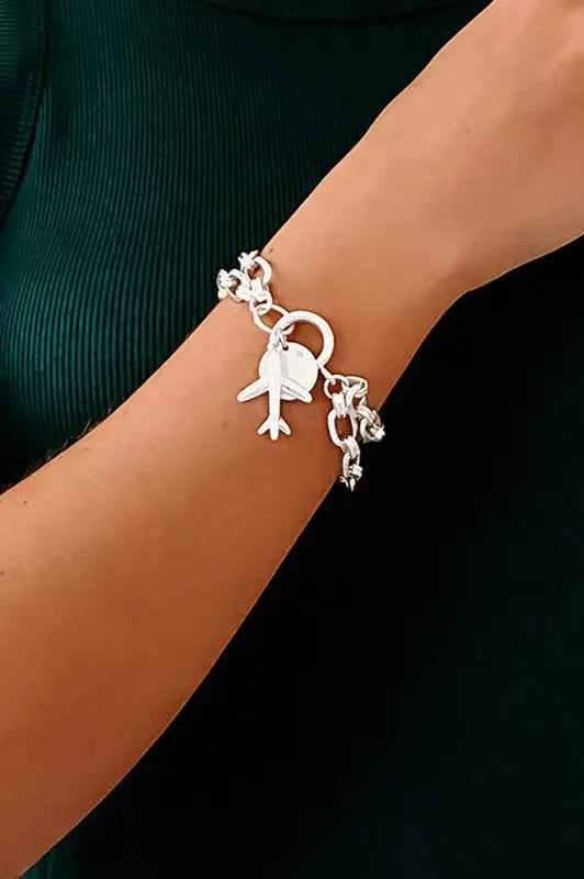 FLY AWAY WITH ME BRACELET - SILVER Uncommon Reign