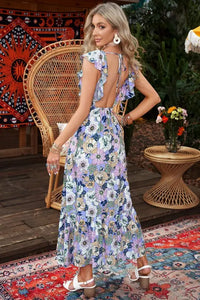 FORGET ME NOT FLORAL MAXI DRESS Uncommon Reign