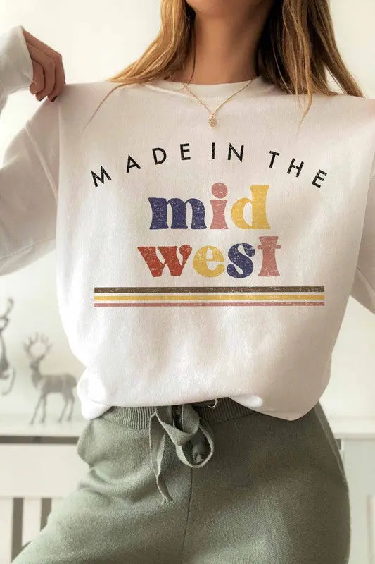 MADE IN THE MIDWEST GRAPHIC CREWNECK Uncommon Reign