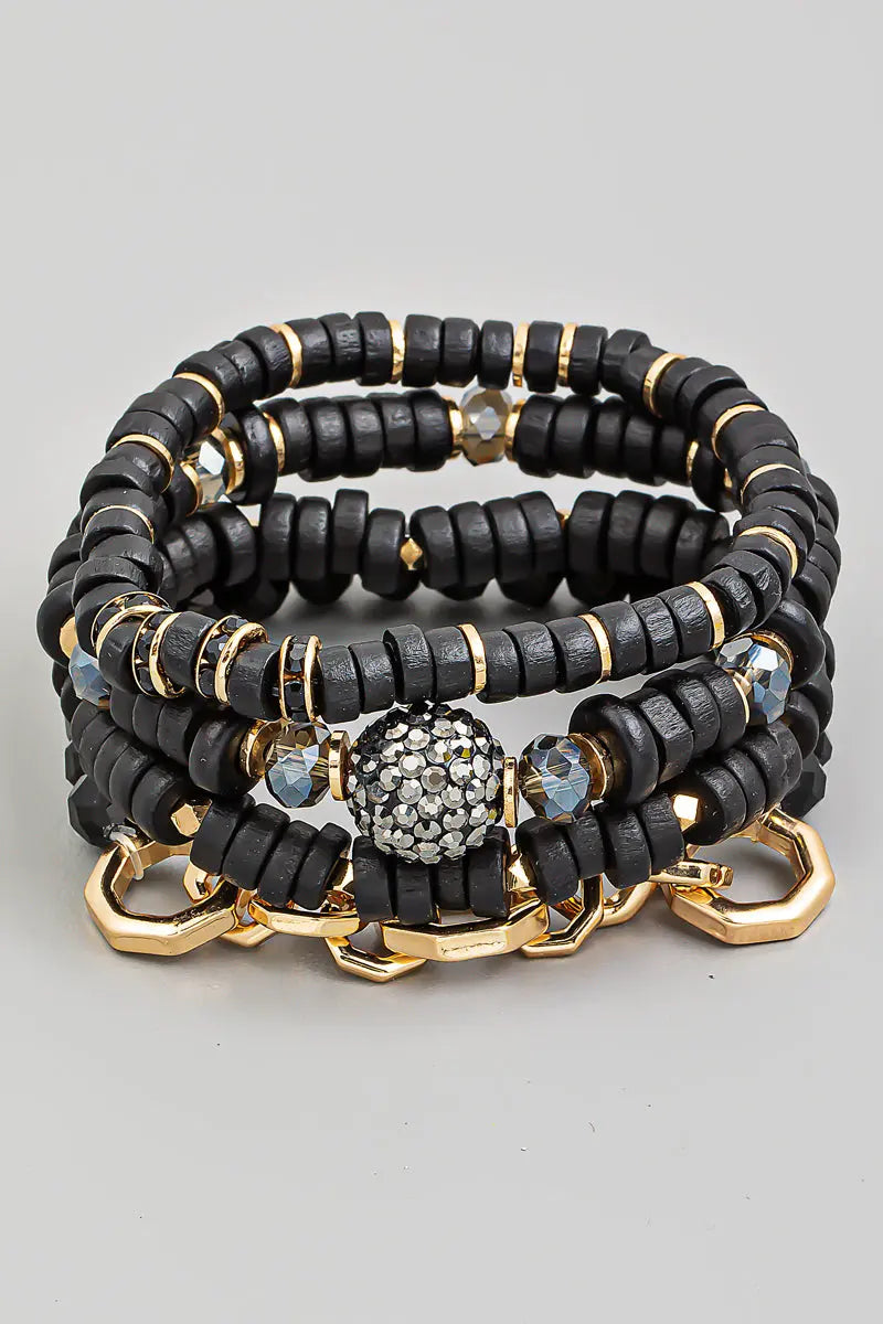 OUT OF THE WOODS BRACELET - BLACK Uncommon Reign