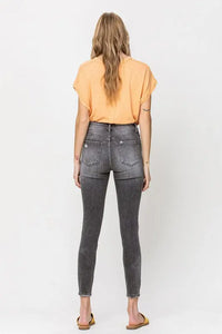 THE KENZIE HIGH RISE DISTRESSED JEANS Uncommon Reign